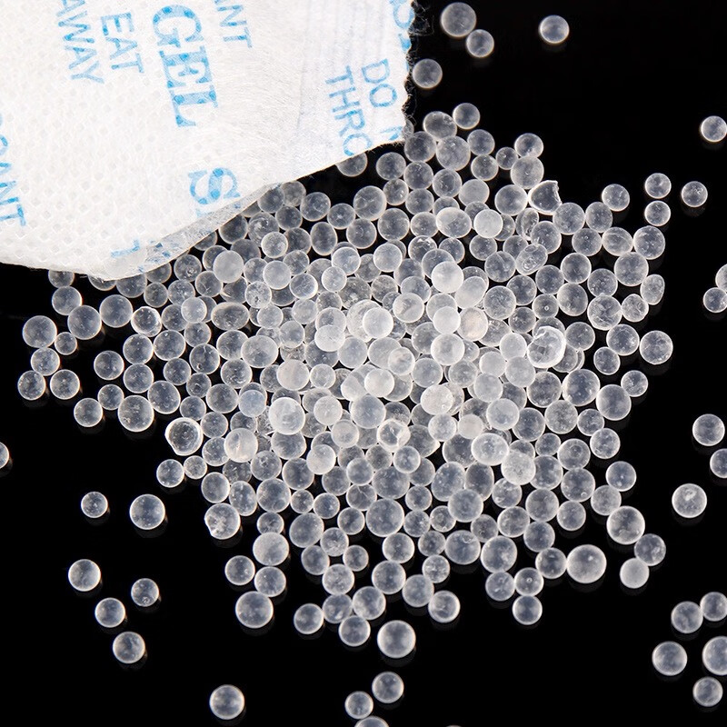 LINGS Desiccant Large Pack Transparent Granules 200g*Full Box 100 Packs Hygroscopic Silica Gel Beads Electronic Products Industrial Metal Machinery Equipment Warehouse Clothing Luggage Moisture-proof Agent
