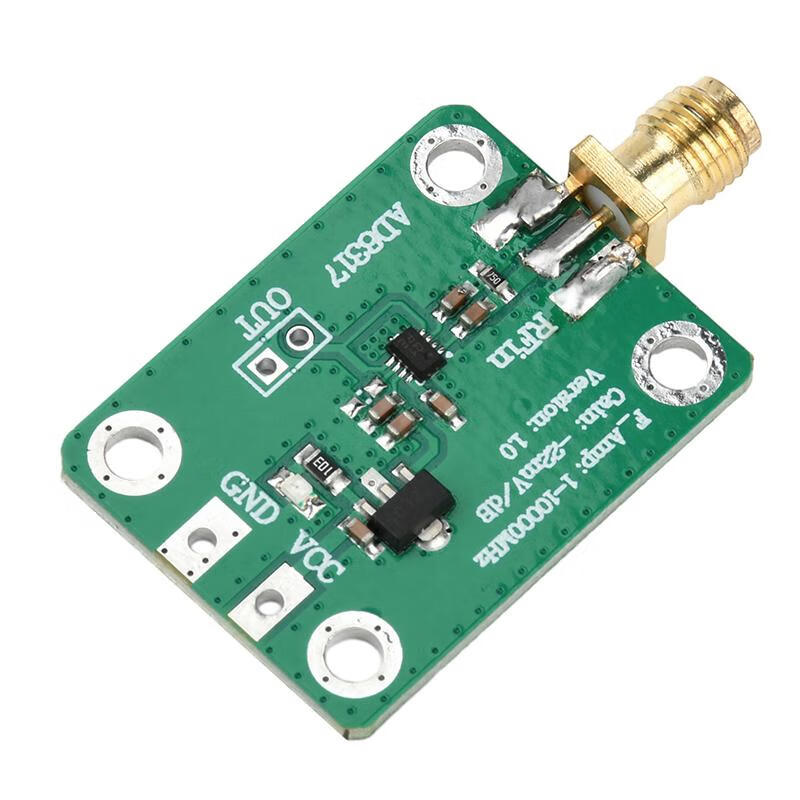AD8317 logarithmic detector RF module power meter 1M-10000MHz RF signal power detection Default