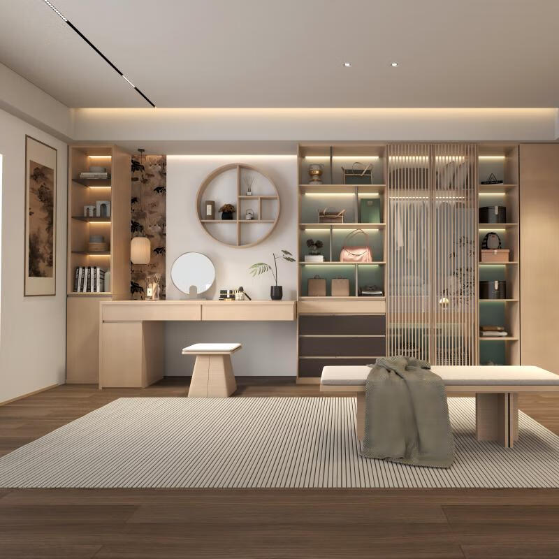 PIANO Song's Aesthetic Whole House Customized Wardrobe Bedroom Home Multifunctional Wardrobe Cloakroom Storage Furniture Privilege Card Prepaid Deposit (Consult Customer Service for a Plan)