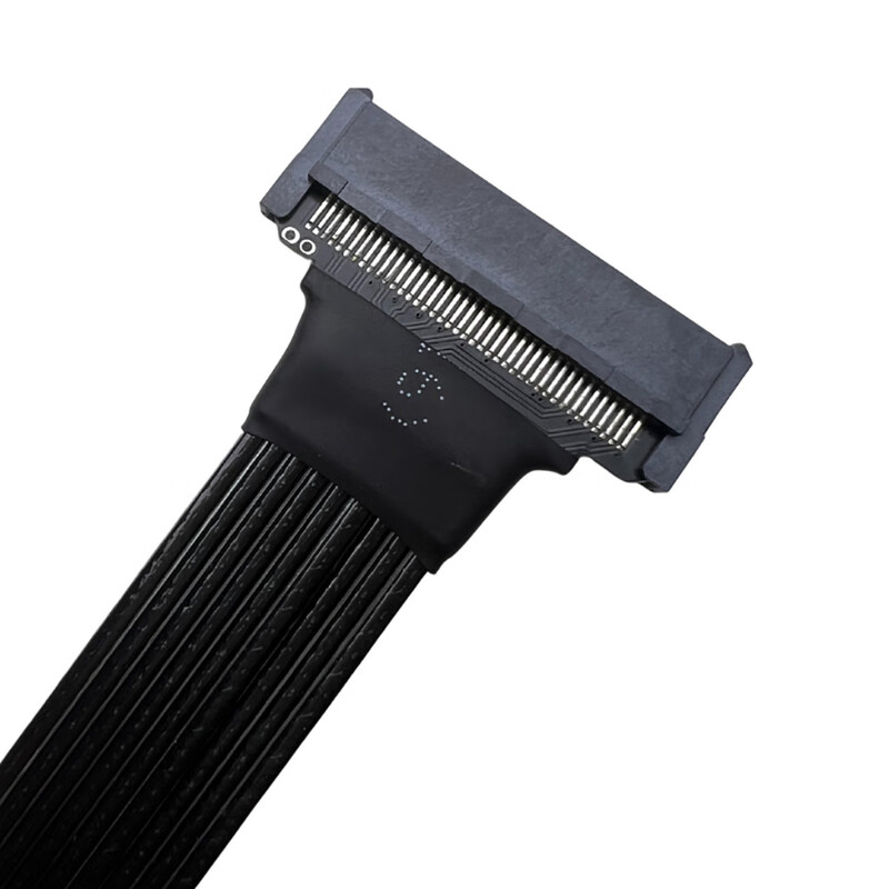 Yue Changsheng PCIE4.0 X4 to U.2U.3 solid state drive GEN4 4x high-speed silver-plated adapter cable U2U3 45A 45ABZ-25CM