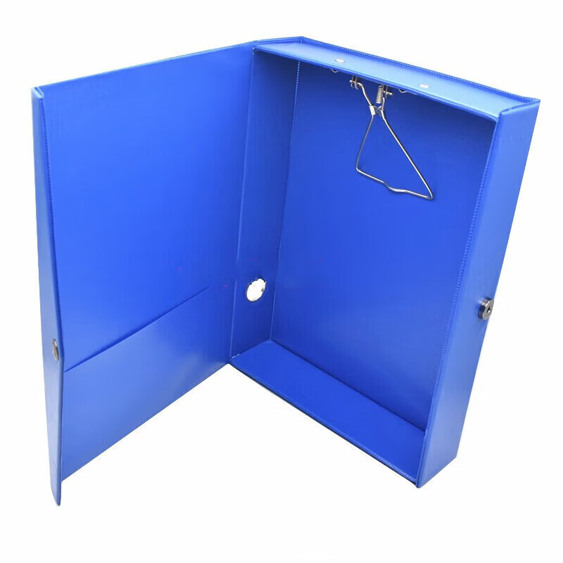 Tianxing 800 File Box A4 File Box TX800 Information Box 6CM Belt Clip Thickened Cardboard Magnetic Buckle Storage Box Tianxing TX800 Belt Clip Sky Blue
