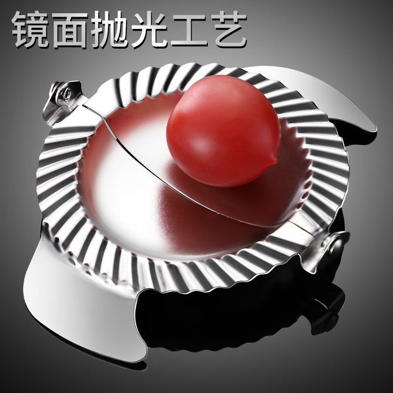 FANCYCHIC Chaosihui 304 stainless steel dumpling maker thickened oil slot mold wonton home kitchen large dumpling mold