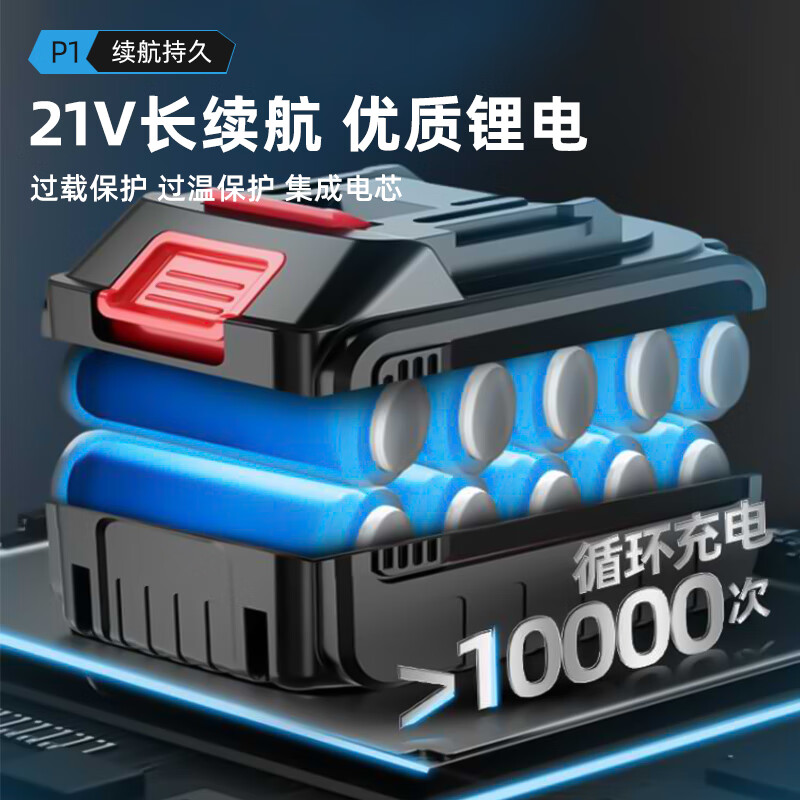 Milled German wireless lithium-ion marble household polishing machine eccentric waxing machine lithium-ion polishing small power tool