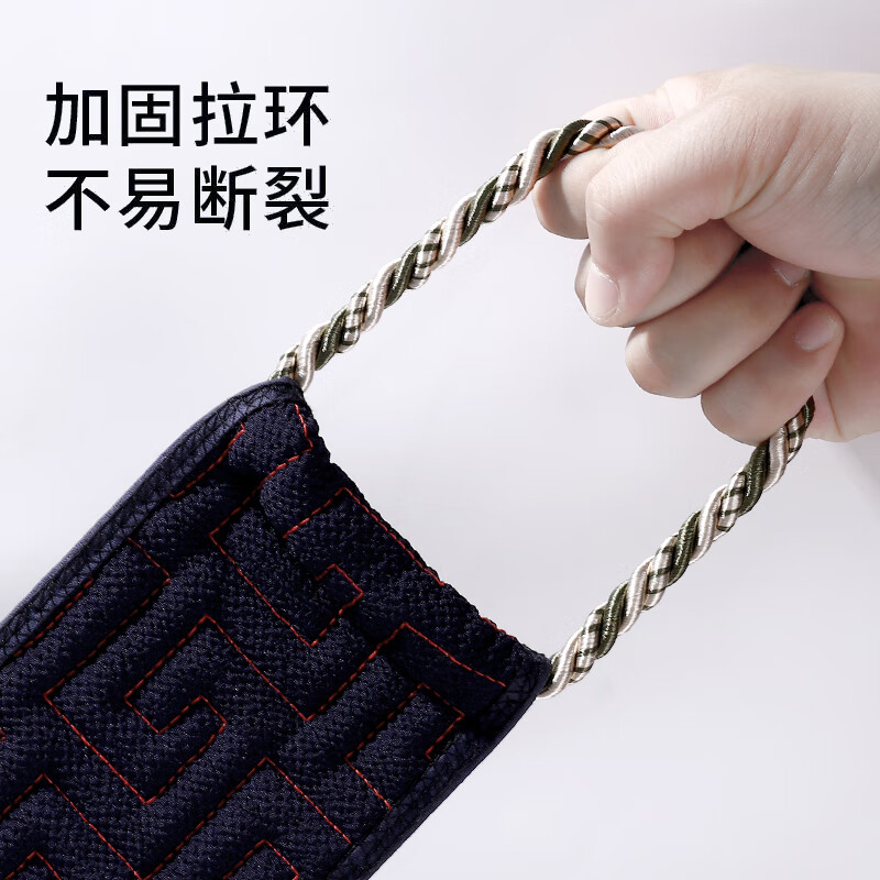 JCZS bath towel for men's back, special coarse sand, strong mud and dust removal, household long bathing back rub artifact, extended 1 pack, lengthened, widened and thickened