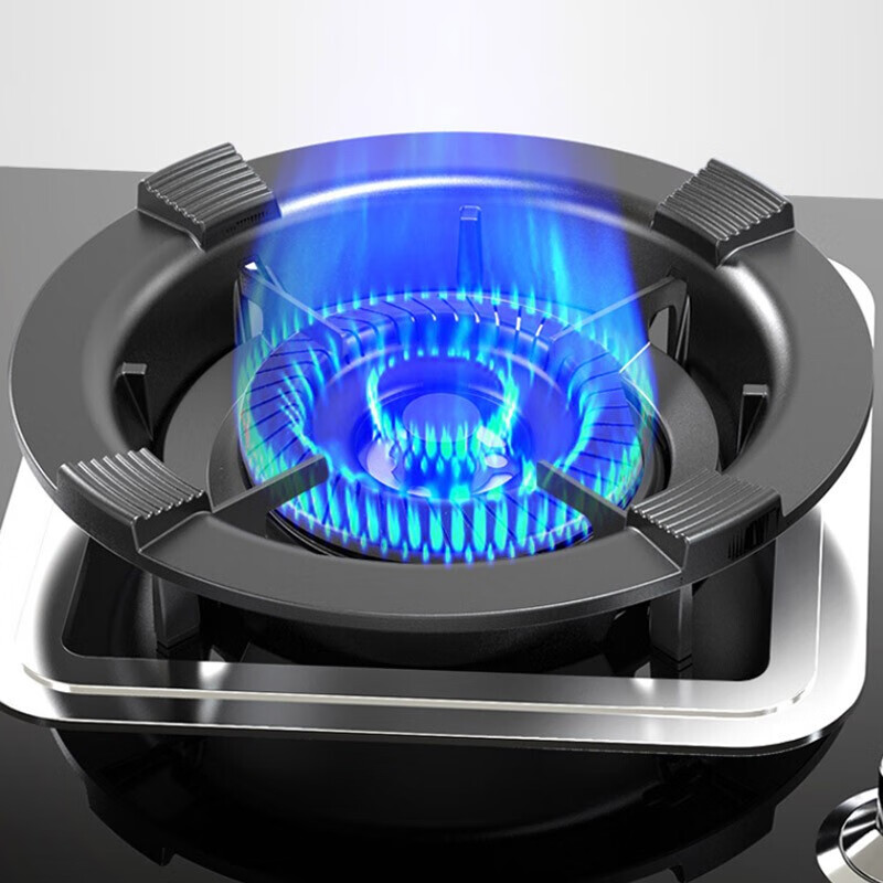 Fully suitable heavy-duty cast iron gas stove flame hood gas stove windproof energy-saving hood pot rack five-claw universal stove anti-slip bracket