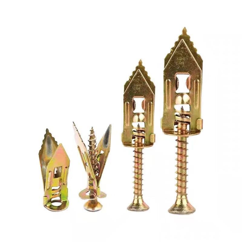 Xinghengmeng driven-in gypsum board expansion screw fiber cement board expansion insulation board Ete board insulation board expansion nail 12*30 tube + 4*30 nail 50 pieces