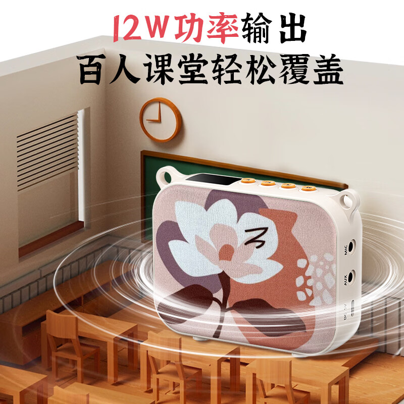 TAKSTAR E30W Wireless Little Bee Amplifier Teacher's Special Guide Speaker Waist Hanging Portable Chinese Style Bluetooth Small Speaker Megaphone Wireless Lecture Microphone Rouyuebai