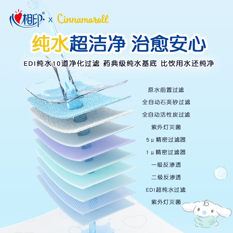 Heart to heart, Tian Xuning recommends Sanrio wet toilet paper 80 pieces * 12 packs, wipes away 99% of bacteria, big-eared dog style