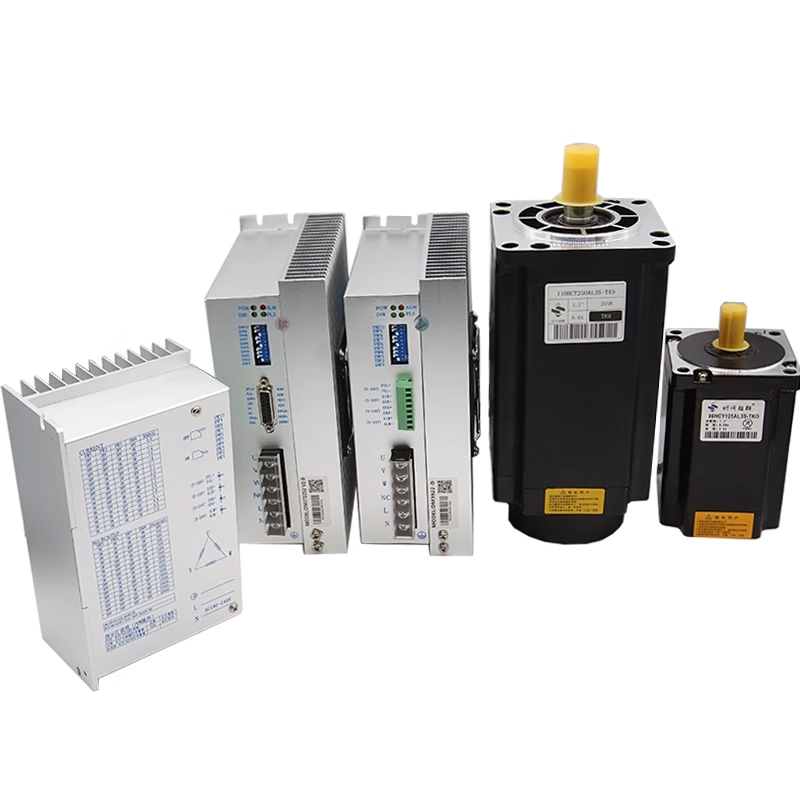 Yue Changsheng 86/110/130 three-phase stepper motor set 6/12/20/24/60NM high torque current can 86-12NM+3522 drive shaft 14