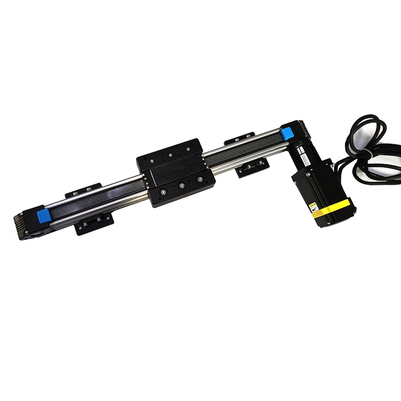 Yue Changsheng era's superior 45 synchronous belt linear belt module cross guide rail slide stepper motor servo 400MM effective stroke module 45CF model
