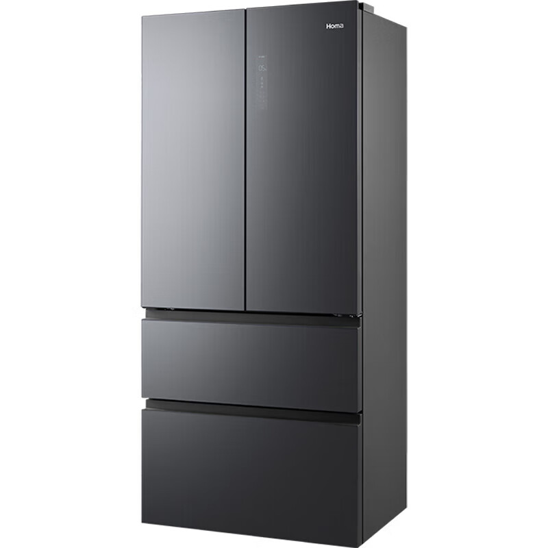 Homa 466-liter French-style multi-door refrigerator, ultra-thin body, intelligent three-frequency intelligent control, moisturizing, deep-freezing and quick-freezing-40 standard