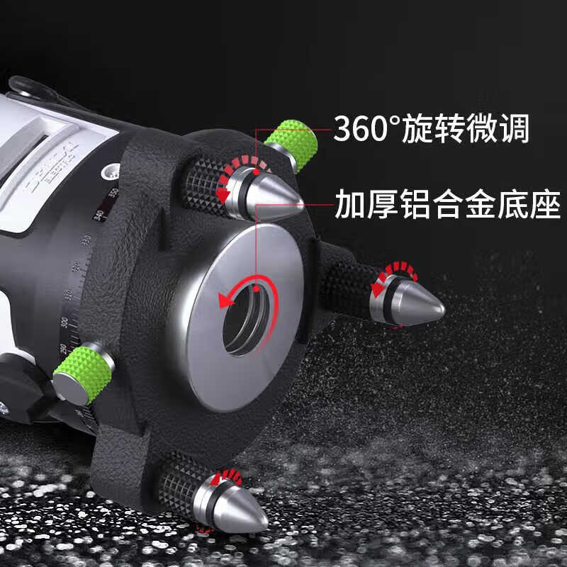 Delixi Electric Laser Green Light Level 2/3/5 Line High-Precision Intense Light Automatic Anping Outdoor Laser Level_Green Light_SP2-5E_5 Line_U Type