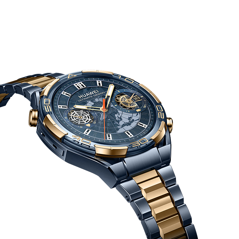 Huawei (HUAWEI) Smart Watch Huawei Extraordinary Master WATCH ULTIMATE DESIGN High-end Gold Watch Business Gift Gold-Inlaid Sapphire Crystal Bezel Sapphire Gold Model