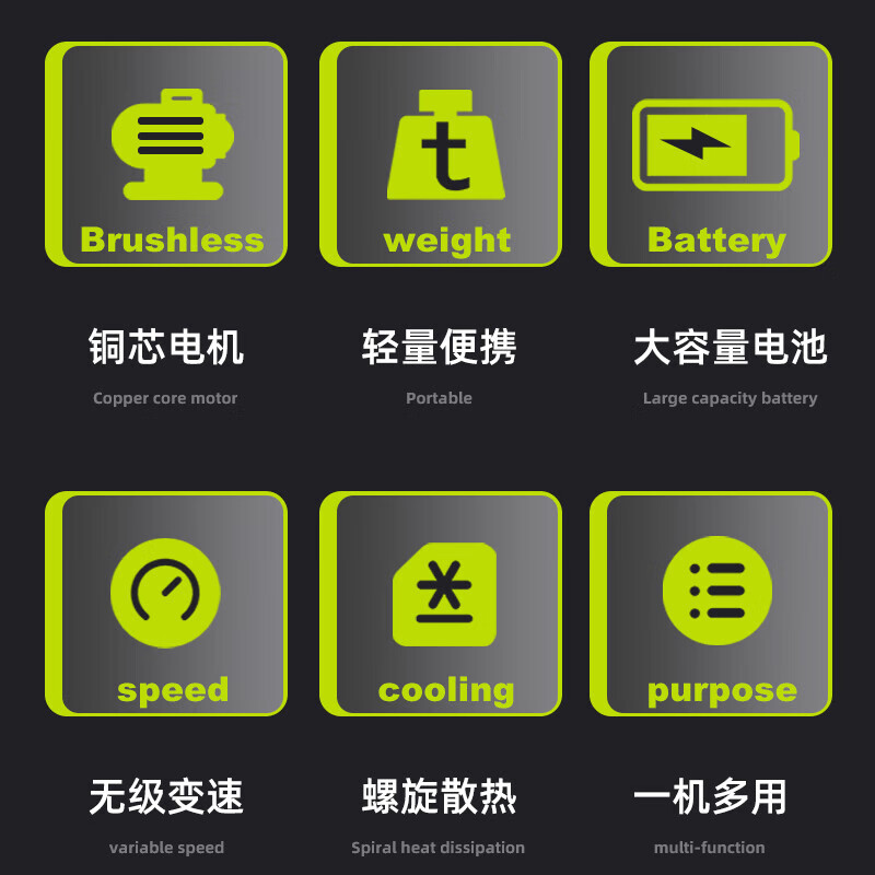 Shibaura lithium electric wrench heavy-duty 15-section dual-electric household impact wrench screwdriver sleeve wind cannon