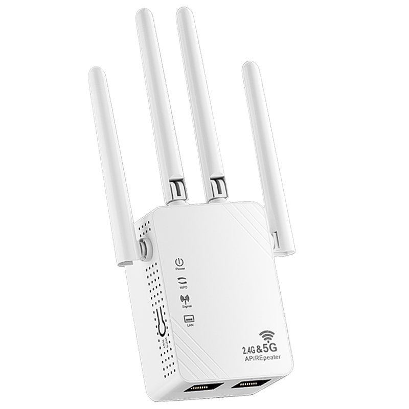 TENGFEI 1200M wifi signal amplifier Gigabit dual-band 5G signal amplifier wifi network signal booster amplifier router wireless relay wall penetration king