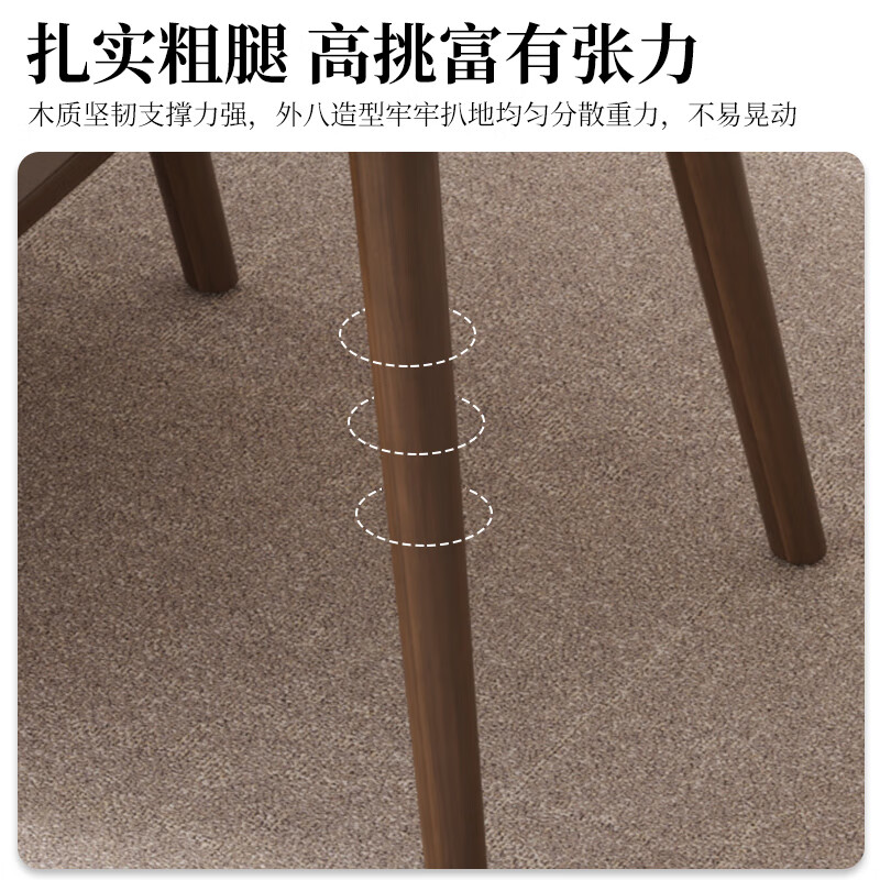 Shanshan wooden art coffee table living room simple coffee table small apartment side table tea table Nordic side table balcony mini table