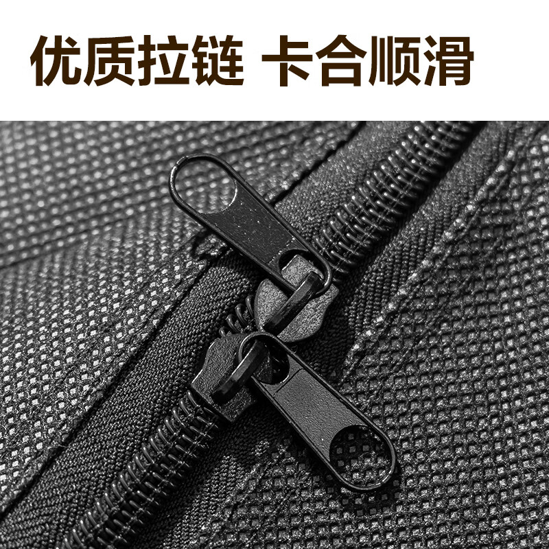 Deli moving packing bag storage bag woven bag luggage bag large bag clothes quilt storage bag moving artifact large capacity 110 liters large size 3 pack black PG103