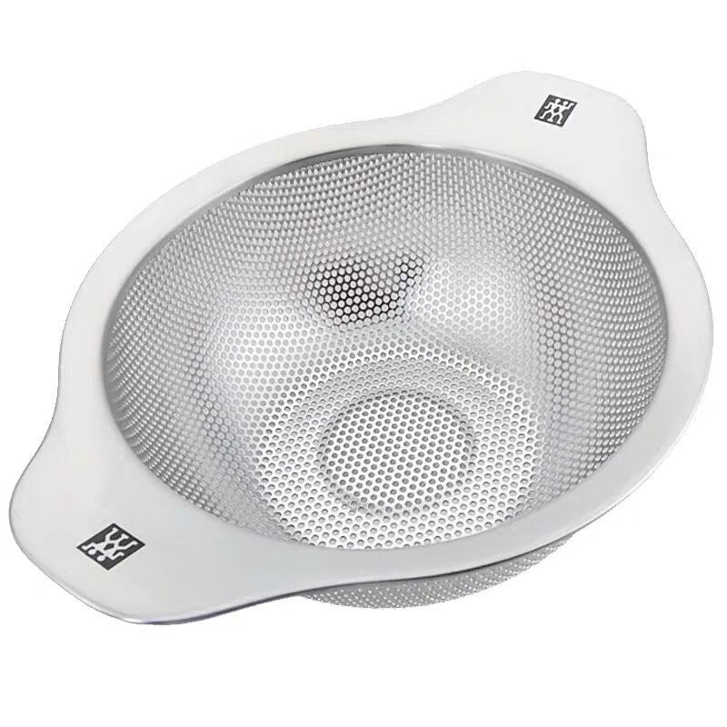 Zwilling multi-purpose basin drain basket stainless steel filter vegetable basket fruit basket 162024CM 16cm drain basket deep 8cm old style