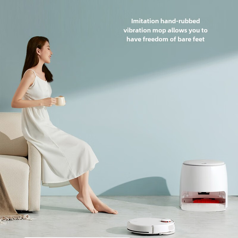 Xiaomi Mijia Smart Xiaomi Mijia No-Clean Sweeping Robot Smart Home Fully Automatic Sweeping and Mopping Vacuuming 3-in-1 No-Clean Sweeping Robot Only Unpacked