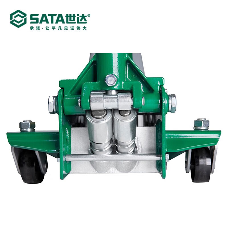 SATA auto repair lifting tools heavy-duty horizontal hydraulic jack low position 97821 heavy-duty horizontal jack 1.5 metric tons