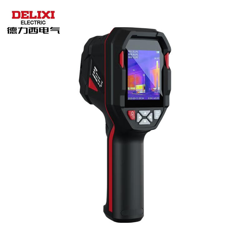 Delixi Electric infrared thermal imager thermometer high-precision thermal imaging power temperature measurement floor heating water leakage inspection DI506B