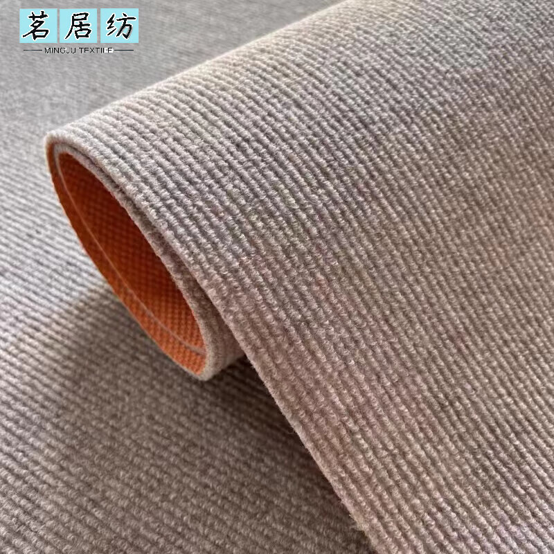 Mingjufang sound-absorbing carpet sound-insulating carpet thickened commercial stain-resistant office bedroom room non-slip water absorption can be cut to the door Elegant gray 40cm*60cm cm