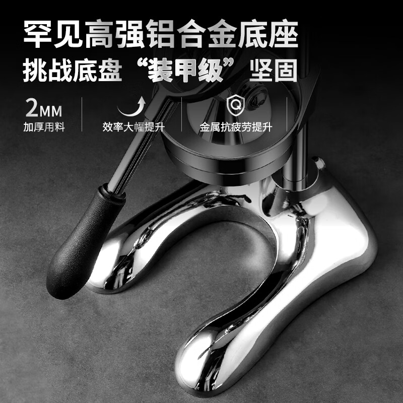 Baijie manual juicer juice residue separation home stall portable juicer pomegranate juice orange hand press juicer silver 304 model manual juicer