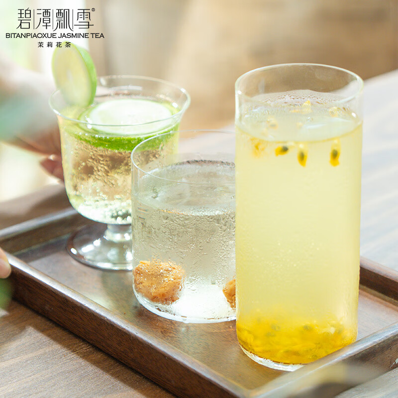 Bitan Piao Xue Jasmine Tea Emeishan Tea Grade 1 100g Large can of new tea for yourself 36001