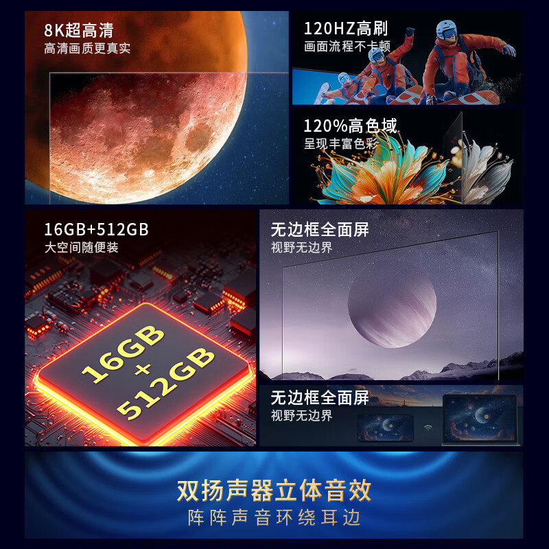 Super Color Ace Top 10 TVs New Frameless Smart WiFi Voice 8k HD LCD Anti-Blue Light Flat-panel TV Network Projection Home Living Room Eye Protection 85-inch Frameless Smart Network Ultimate Edition Worry-Free After-Sales + Door-to-Door Delivery + Brand Extended Warranty + Free Installation + Voice Flagship