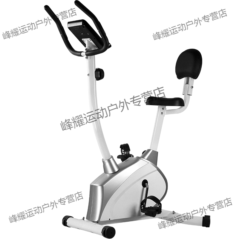 MPPMCK dynamic bicycle home elderly rehabilitation vehicle training equipment lower limb bicycle magnetic control vehicle horizontal fitness vertical exercise vehicle (silver model)