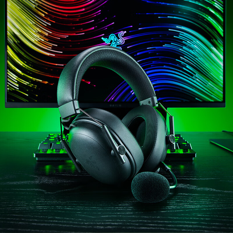 Razer Tornado Black Shark V3 wireless headset e-sports gaming headset three-mode THX sound effect detachable microphone Delta official designated EQ adjustment CSGO chicken black