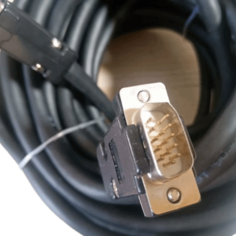 Wade encoder line W-15B20B Keyuan drive motor 60.80ST-M01330 line 15B075LM 5m high power green line