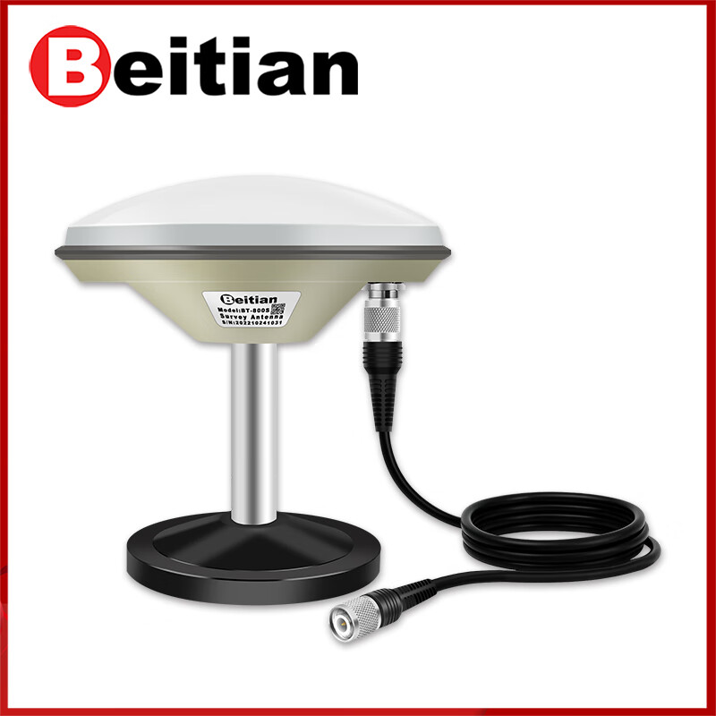 Beitian RTK UFO mushroom head antenna GNSS four-star full-frequency Beidou GPS high-precision driving test BT-800S BT-800S four-star full frequency
