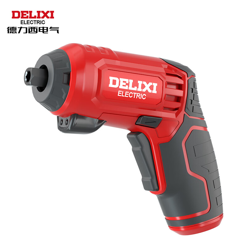Delixi Electric Electric Screwdriver Household Small Rechargeable Lithium Screwdriver Mini Electric Screwdriver 4V Universal Model
