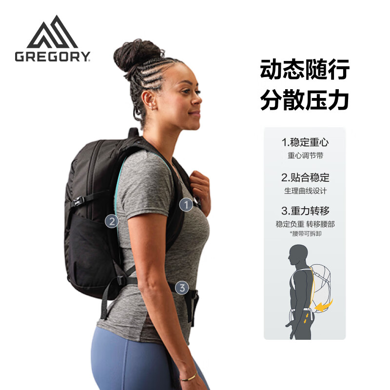 GREGORY Gregory Hummingbird NANO outdoor hiking mountaineering bag 18L lightweight backpack off-road men and women 43J