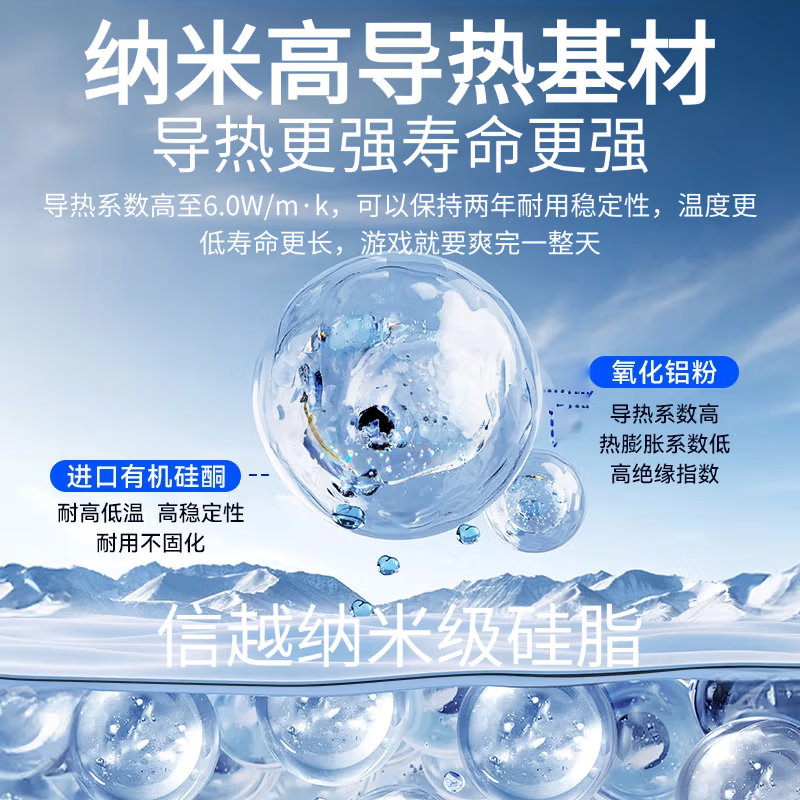 ShinEtsu ShinEtsu X-23-7921-5 thermal conductive silicone grease computer CPU silicone grease notebook thermal paste thermal conductivity 6.0 thermal conductivity 1G/support