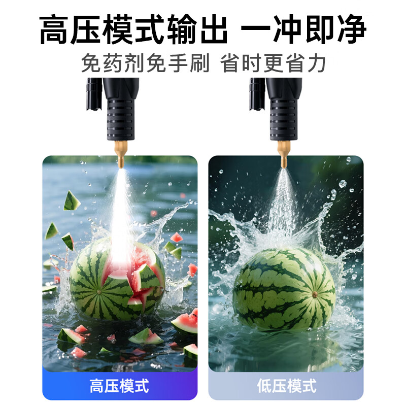 Brother Jie Commercial Steam Cleaner High Temperature and High Pressure Housekeeping Home Appliances Cleaning Air Conditioning Tools Household Multifunctional All-in-One Cleaning Equipment High Temperature Kitchen Fume and Grease Cleaning Machine Classic High Pressure Model-3300W Type 15KG Water Pressure Three-in-One Simple Pack