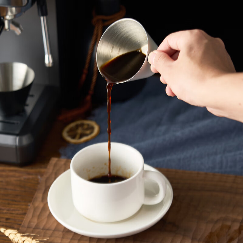 Dogen Tanimoto coffee extraction cup machine stainless steel hand brewing concentration scale measuring liquid accessories Italian large diameter ounce milk cup extraction cup 100ml original color