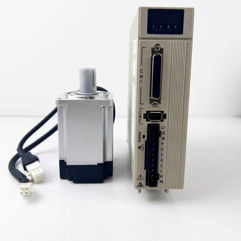 Yue Changsheng 60/80/110/130 AC servo motor set 400W750W bus ECAT/communication 485 driver 130 servo 1.3KW8.4Nm1500 turn set 5V pulse signal horizontal use