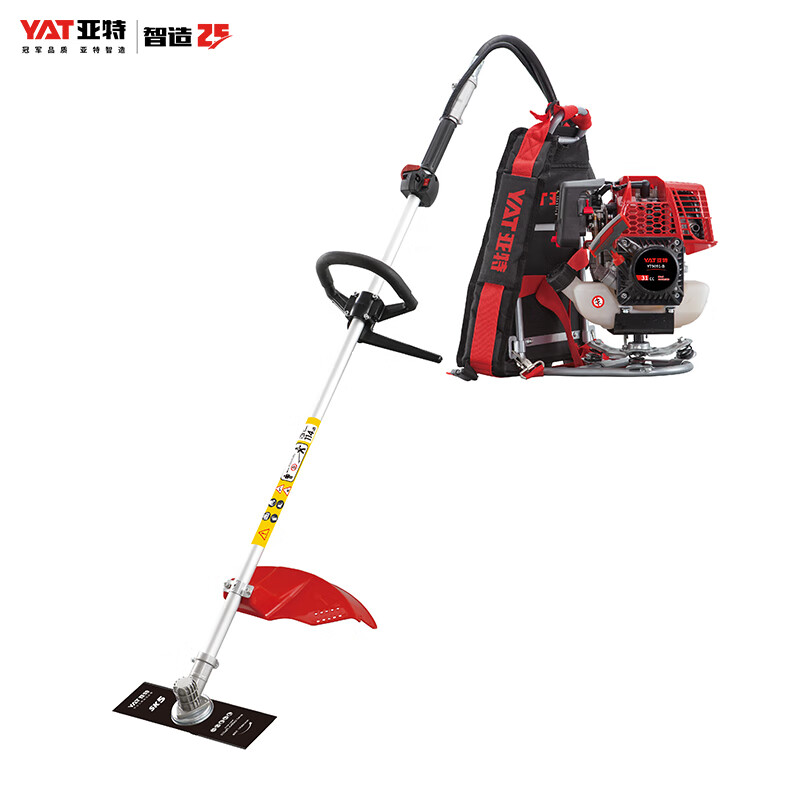 YAT gasoline lawn mower, four-stroke high-power lawn mower, brush trimmer, backpack lawn mower, gasoline engine