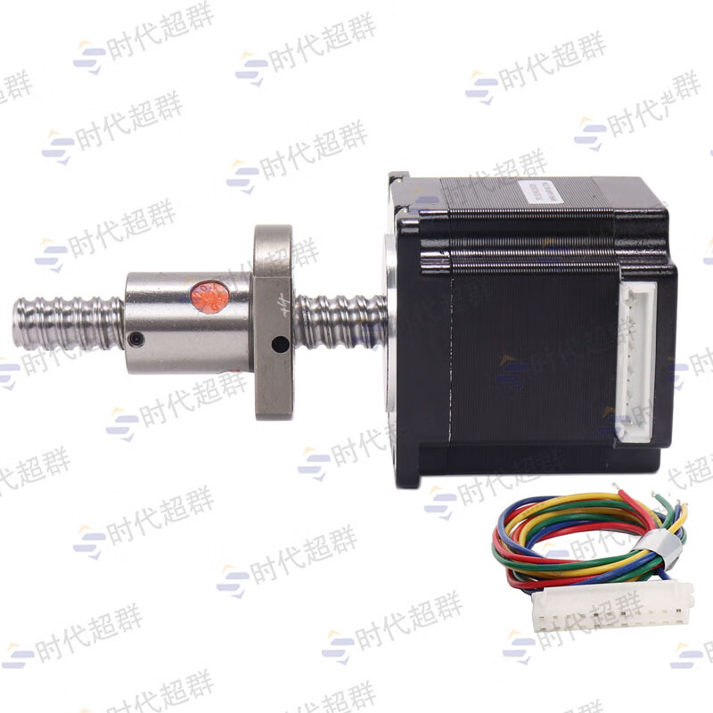 Yue Changsheng 57 linear stepper motor ball screw motor 1204 lead 4mm1.3Nm1.8Nm2.6Nm screw 1605 1.8Nm body length 76mm stroke 400mm 1204 screw