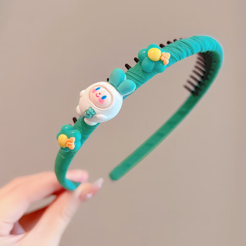 MKING PRETTY children's bangs broken hair artifact hair hoop girls hair accessories anti-slip hairpin head hoop does not strangle the little girl's head Christmas gift