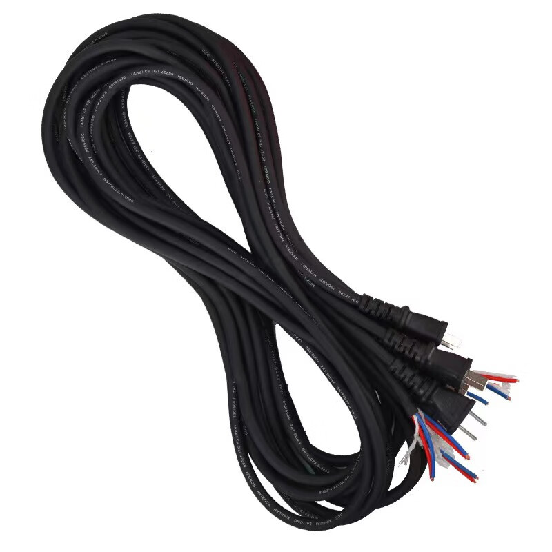 OSKV angle grinder power cord, power tool power cord with plug, cutting machine power cord, hand grinder, electric drill, electric pick, 1.5 flat, 2.5 meter two-core power cord, Beijing warehouse delivery, next day delivery, electric planer, impact electric drill, electric hammer special cord accessories