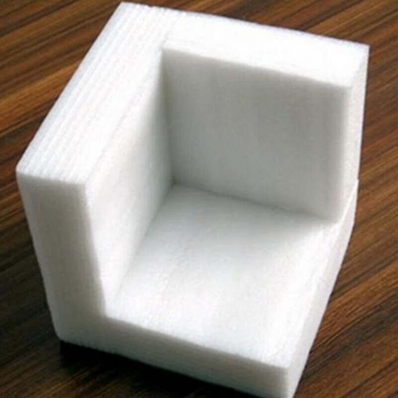 Pearl cotton corner protector right angle EPE L-shaped furniture edge protector box gift box corner foam anti-collision and shockproof 50*50*50*10mm 945 pcs