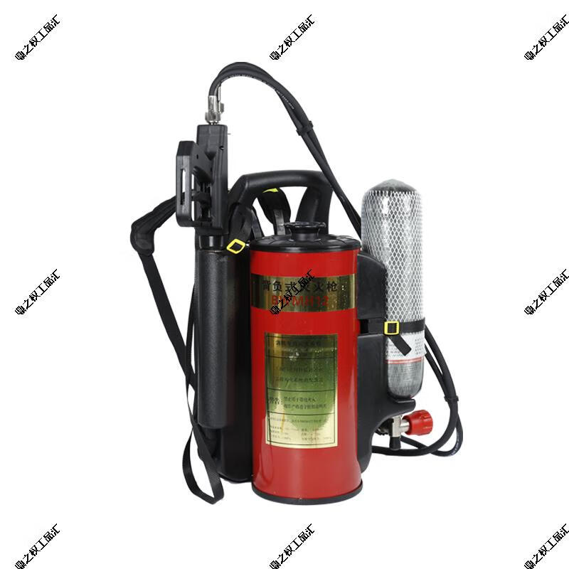 Backpack high-pressure water mist fire extinguisher fire rescue device DC spray water gun forest fire extinguisher carbon fiber water mist