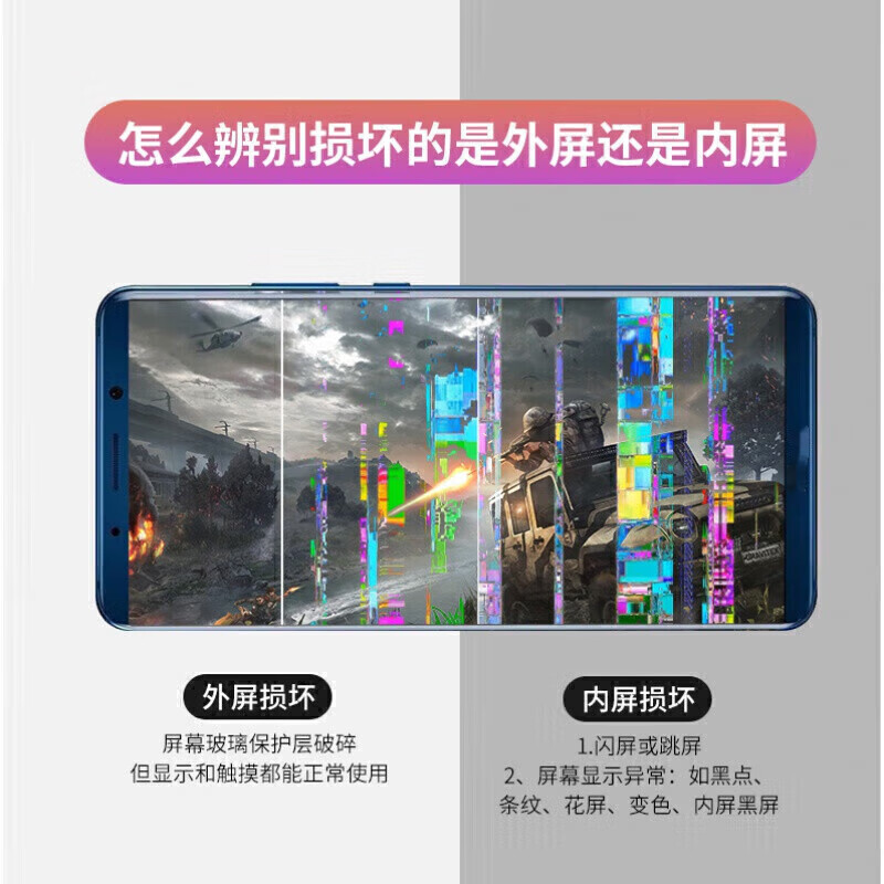 Gehuali is suitable for Huawei Mate40pro screen assembly mate40pro+ display touch 40epro/40RS LCD internal and external integrated screen 40RS Porsche screen frameless high-definition display original image quality