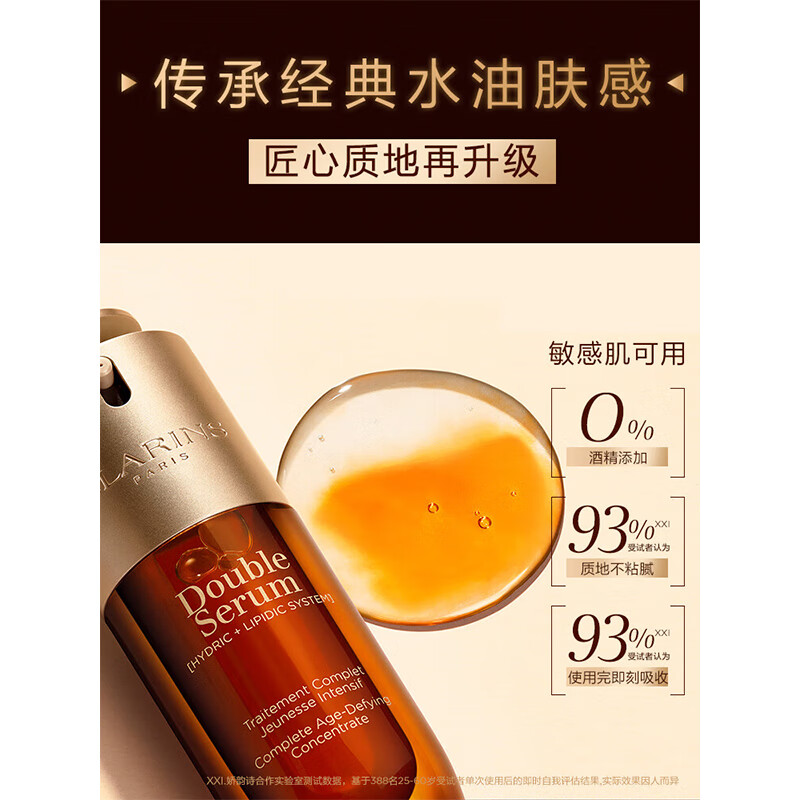 Clarins Year of the Horse limited double essence 75ml anti-wrinkle firming anti-counterfeiting imported New Year gift for girls