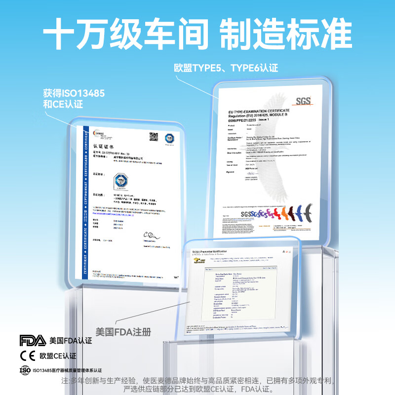 Yimaide medical surgical masks black winter sterilization grade individually packaged 100 pieces high-value disposable regular allergy