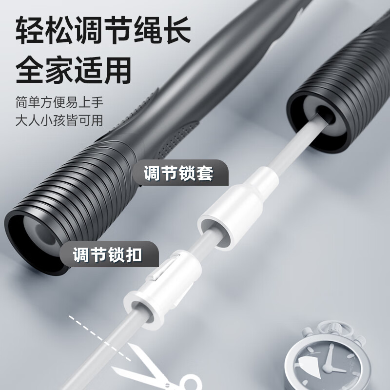 Li Ning (LI-NING) racing skipping rope for adults, children, primary and secondary school students, competition, high school entrance examination, special weight loss rope training, professional jump rope