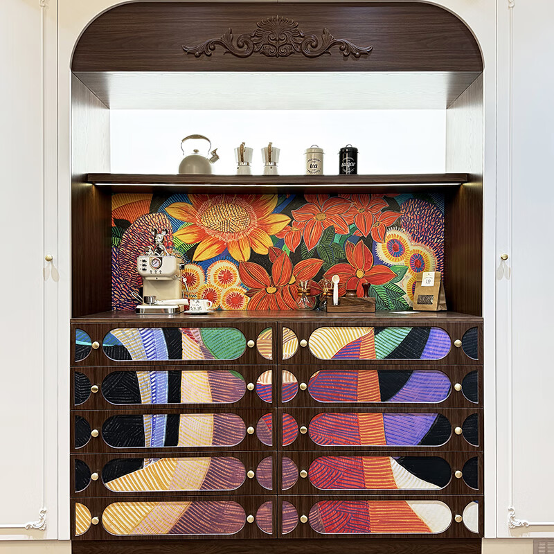 Daxin Home Whole House Customized Simple Modern Kitchen Dining Cabinet 60000 Combination Package